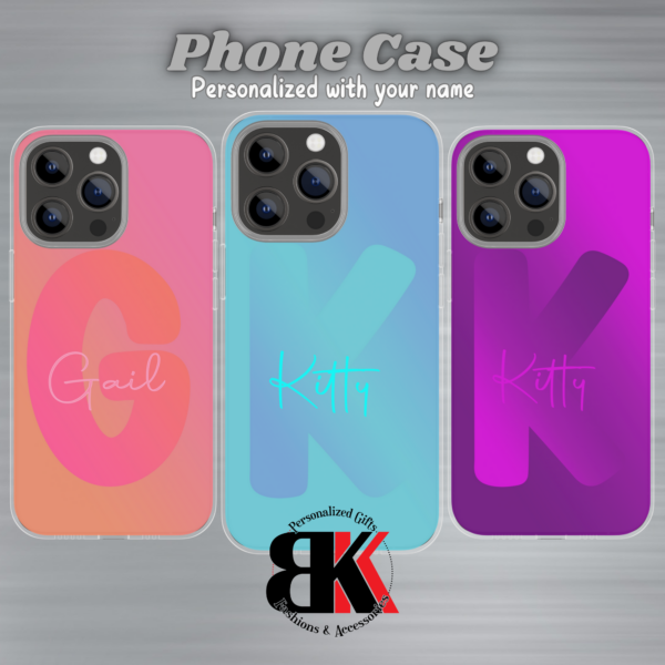 Gradient Personalized Phone Case