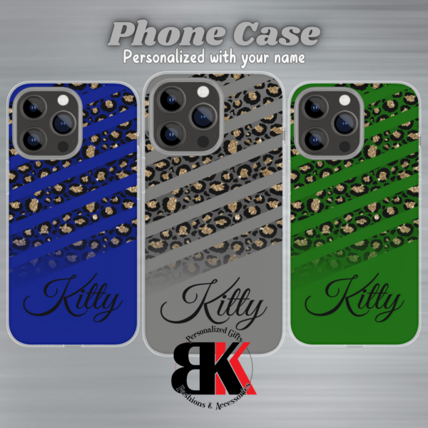 Leopard Striped Phone Case - Image 3