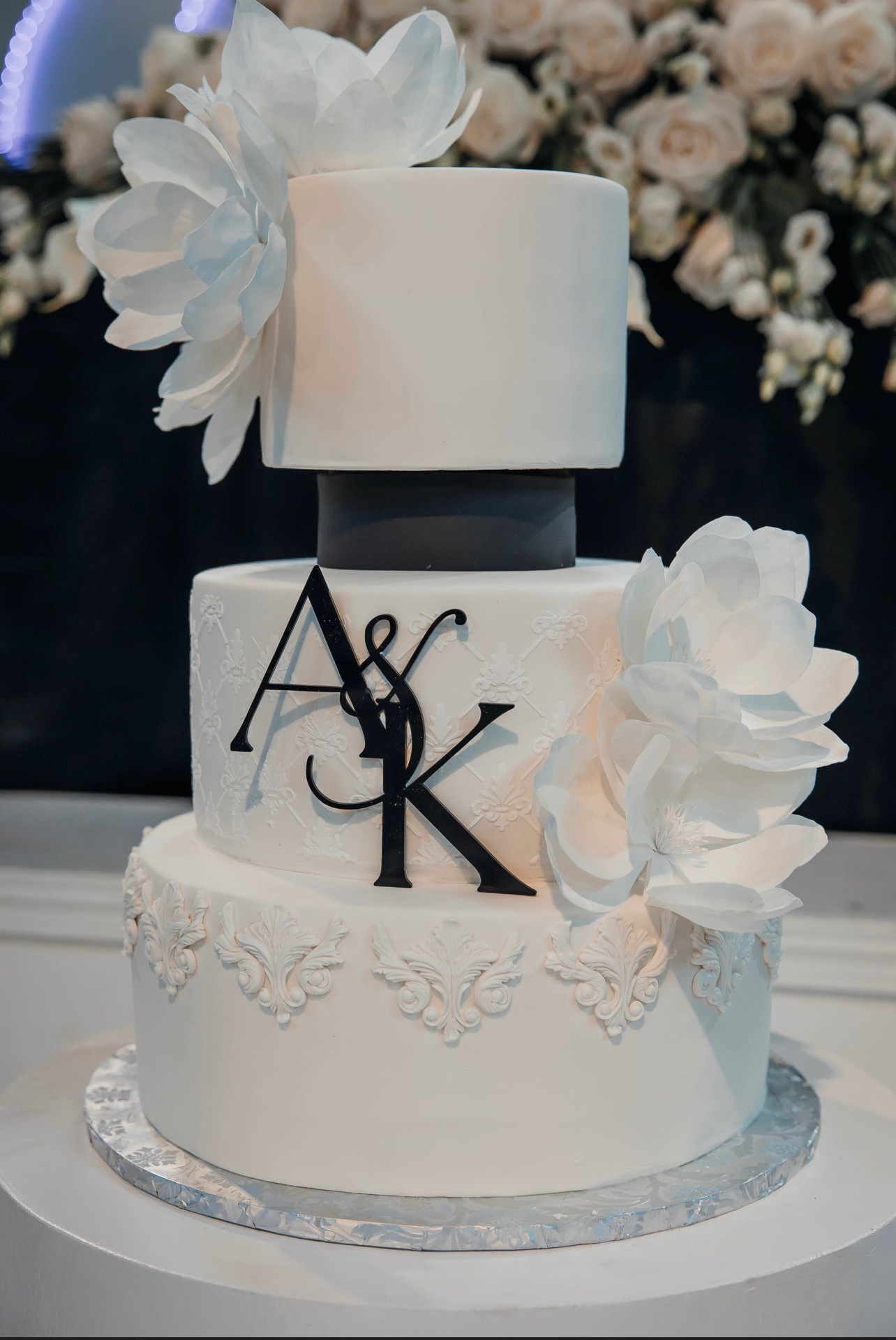 Acrylic Name Plate Cake Topper