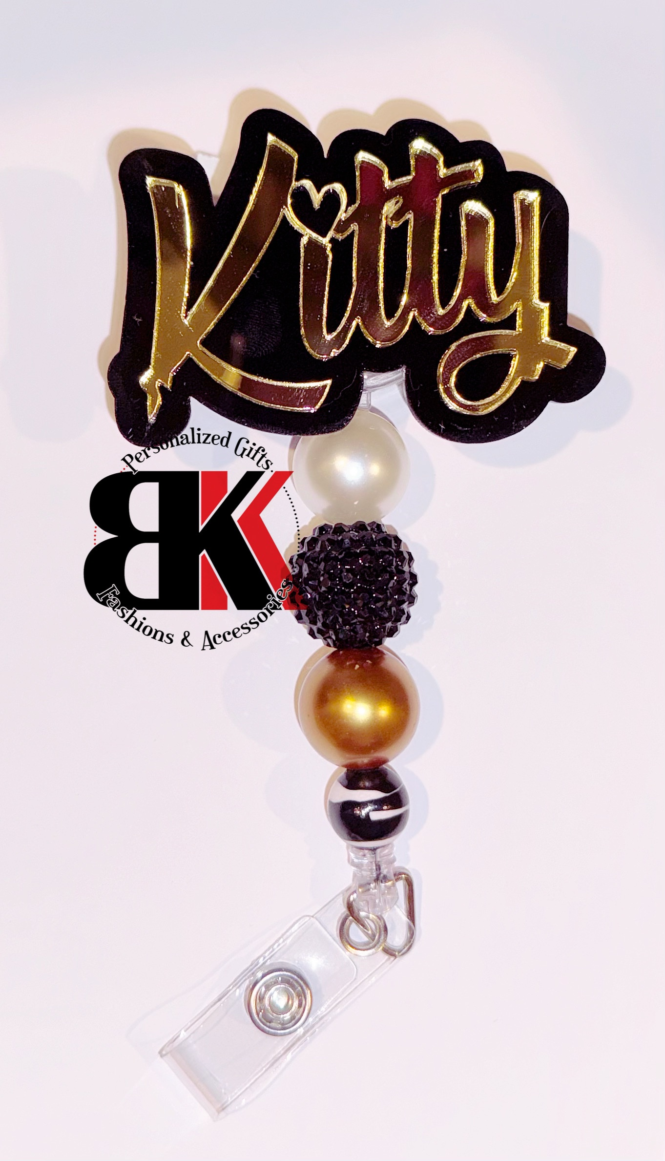 Personalized Name Badge Reel