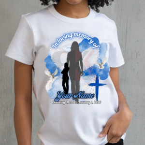 Blue Water Wings Memorial Shirt Design