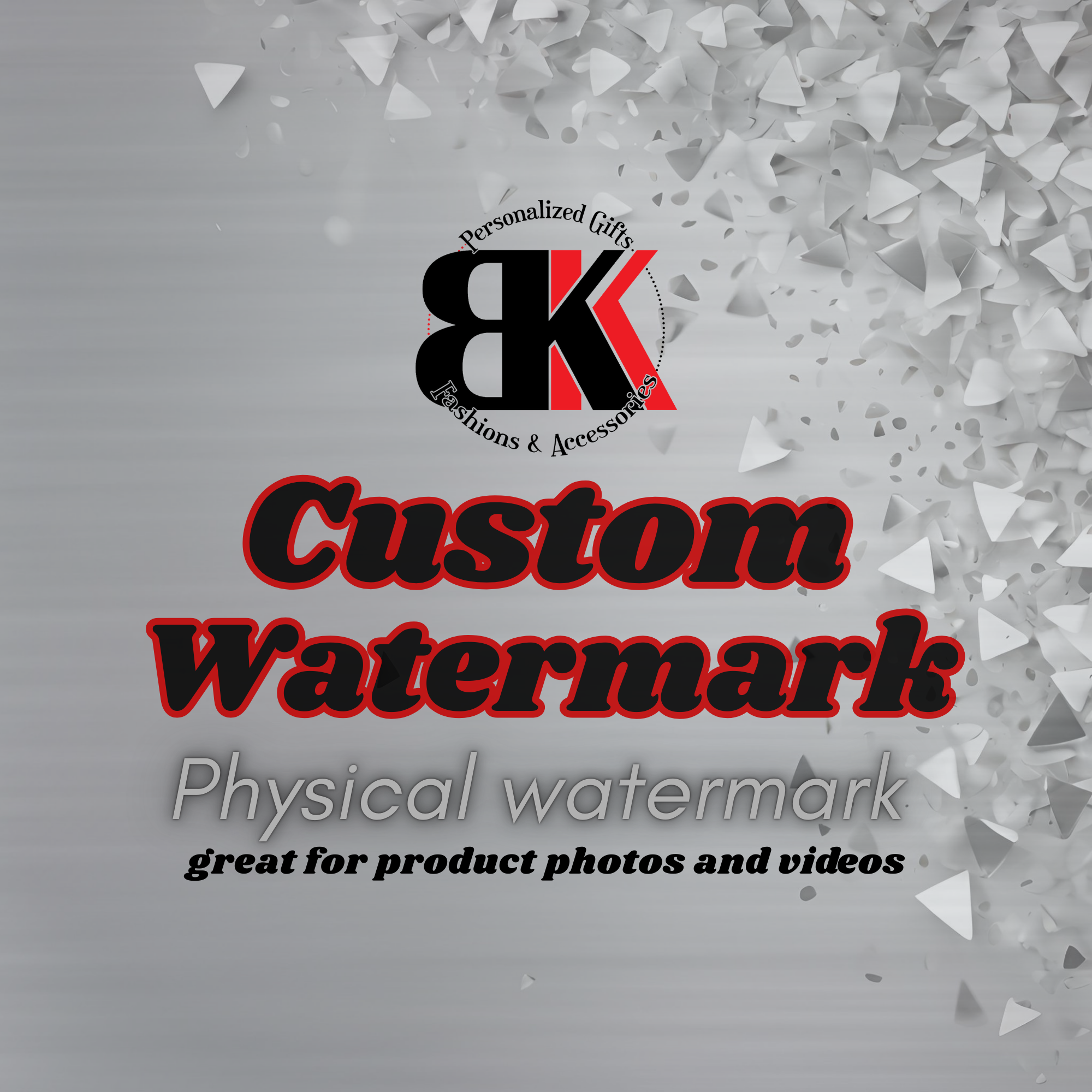 3D Acrylic Watermark - LOGO
