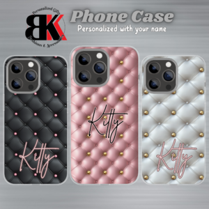 Plush Blush Quilted Phone Case