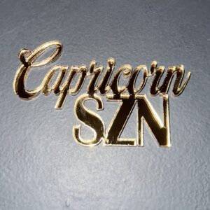 Zodiac SZN Acrylic Charms
