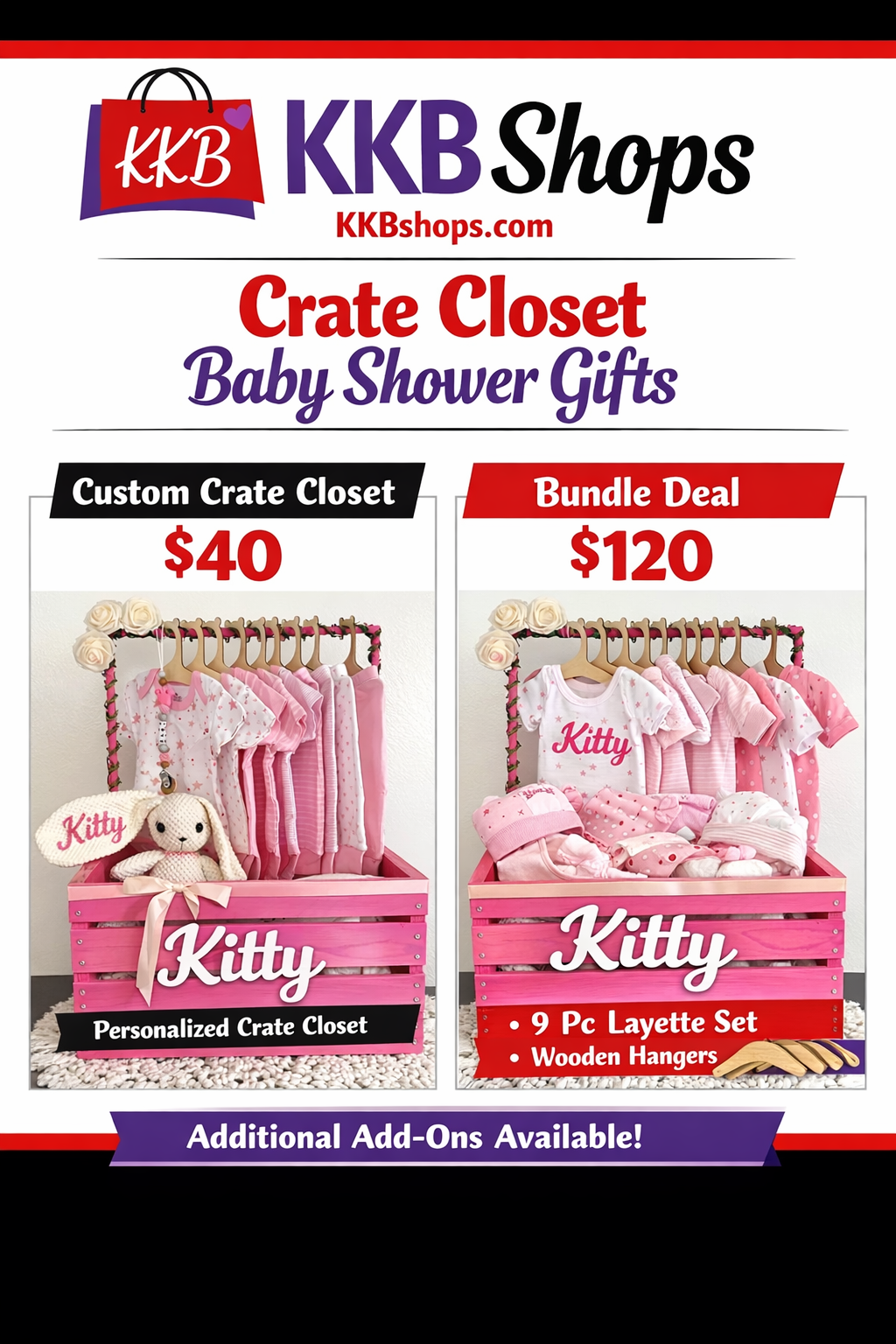 Baby Crate Closet